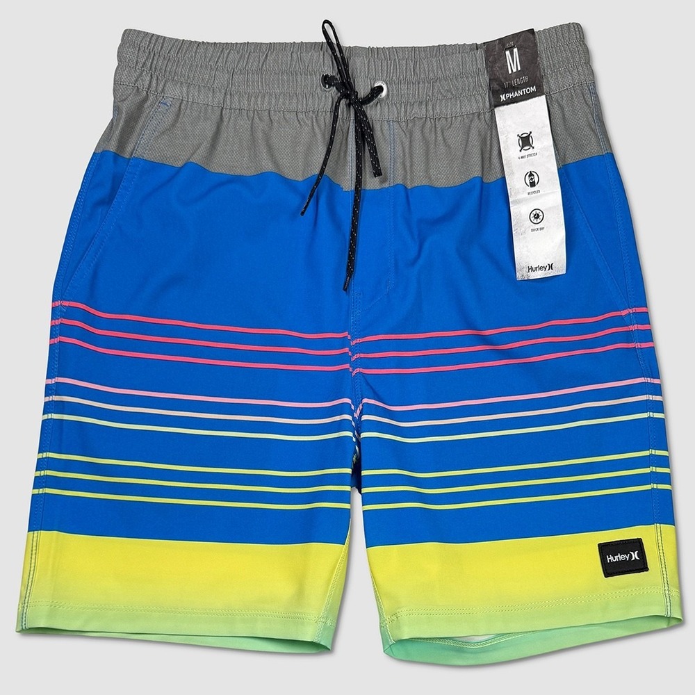 Hurley Phantom Breakwater 17 Volley Board Shorts - NWT Mens Medium - #49562-L5